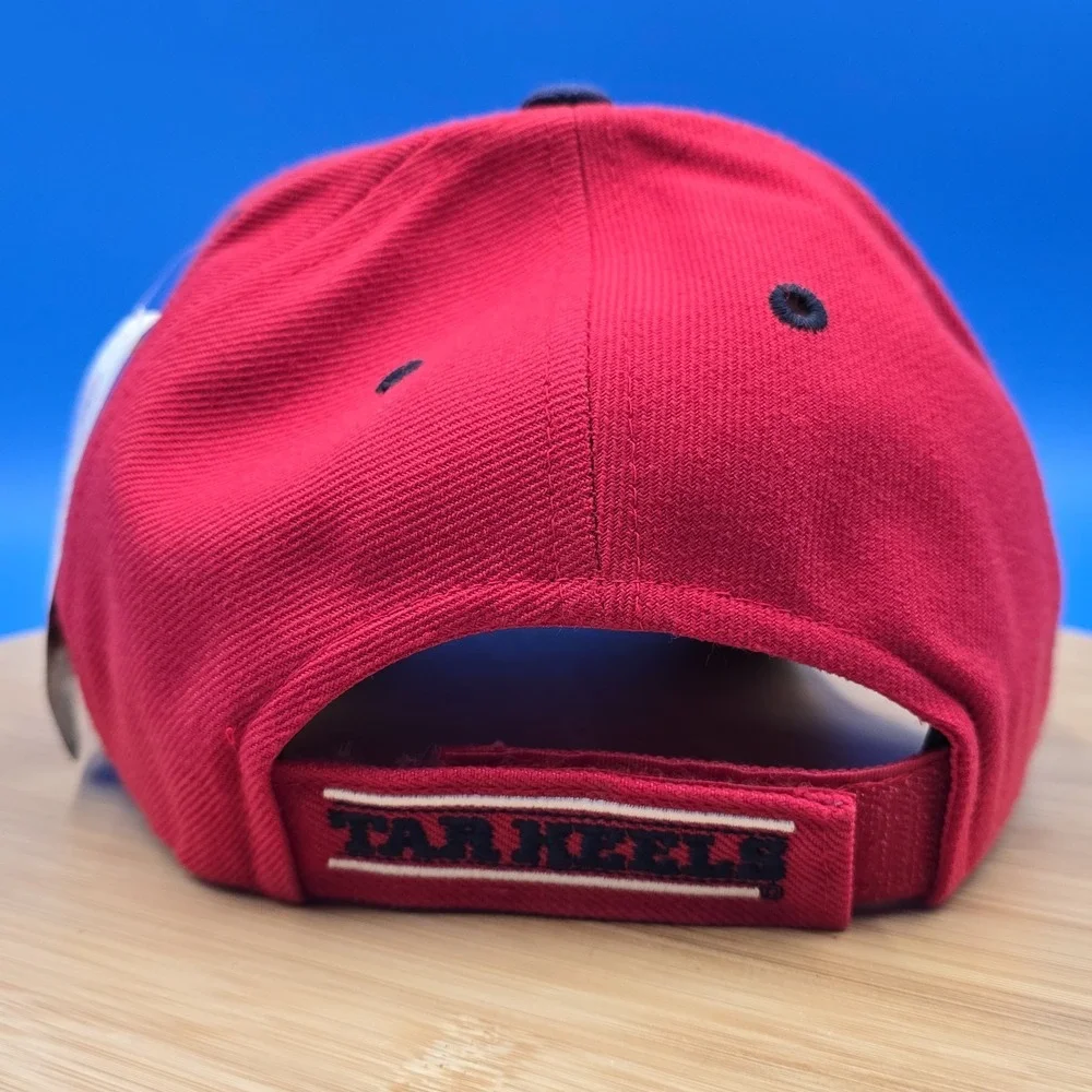 Vintage UNC‎ Tar Heels Hat Red Snapback Cap Big Boy Headgear NWT North Carolina